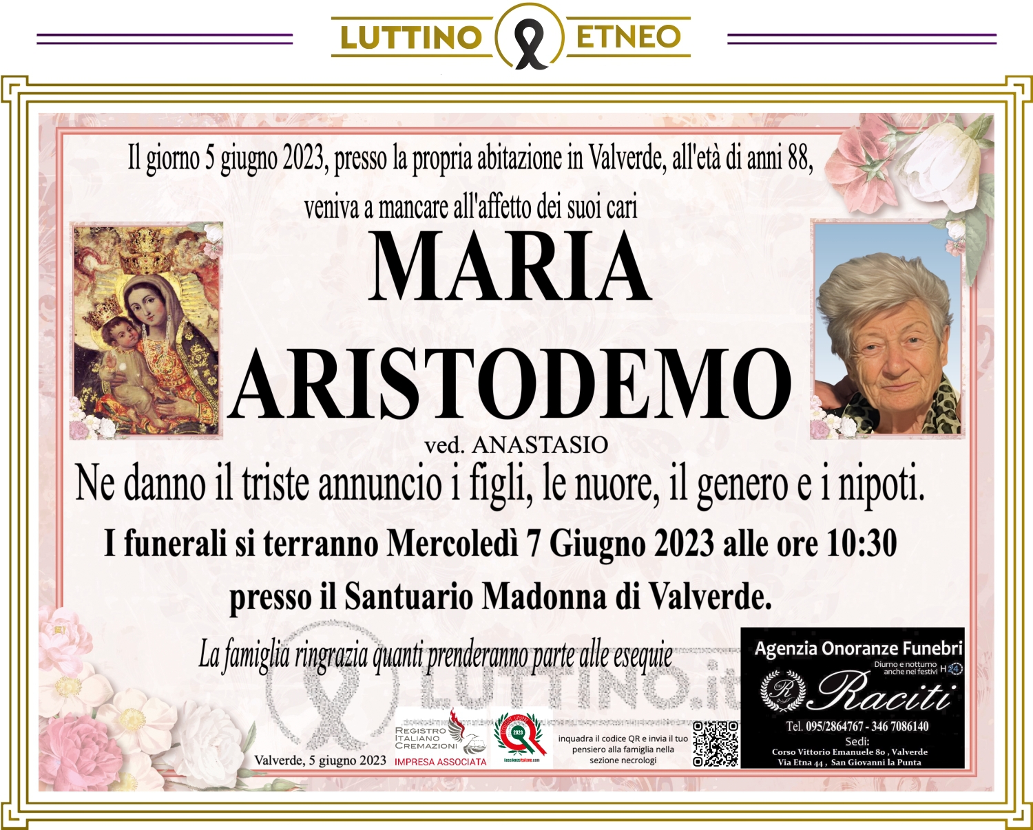 Maria  Aristodemo
